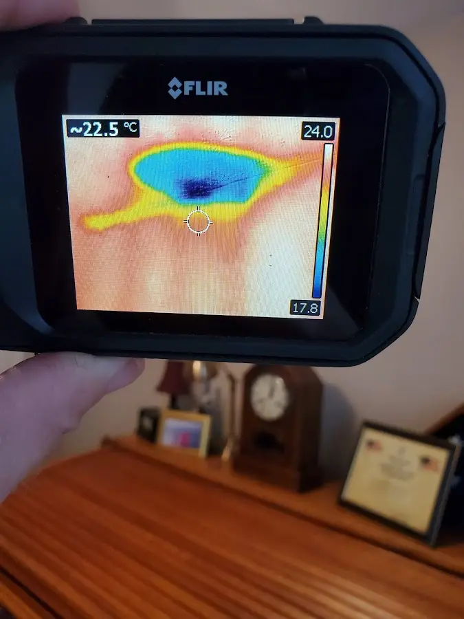 Thermal imaging inspection for water damage in Berlin